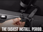 Extang Tonneau Cover, Trifecta E-Series, 2 Folds/3 Panels, Textured Black - 77639