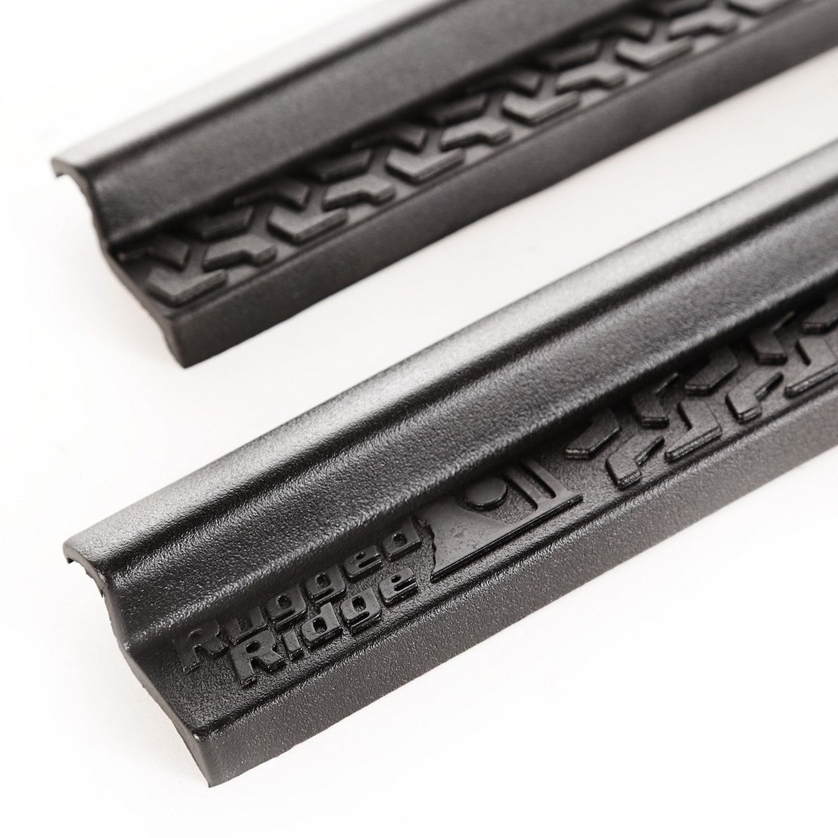 Rugged Ridge Door Sill Protector, Black, Set Of 2 - 11216.22