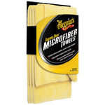 Meguiars Towel, 16 in x 24 in Size, Set Of 3 - X2020