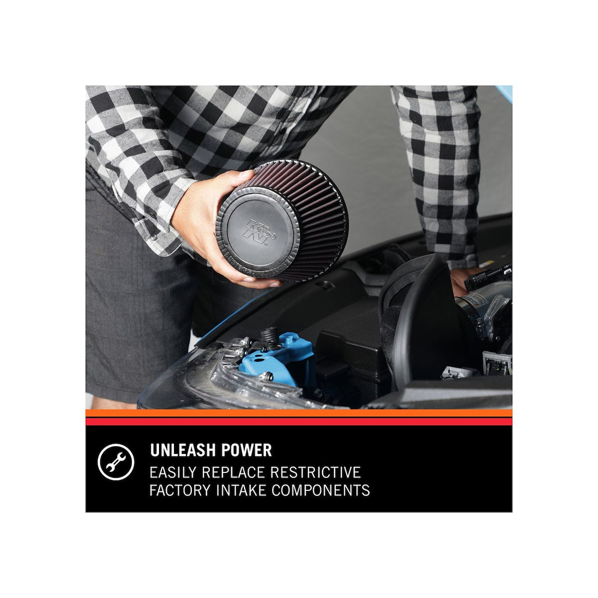 K&N Air Cleaner Assemblies and Air Intake Kits 63-1583 product image 5