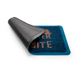 Camco Door Mat, Blue, 29 in Width x 17-1/4 in Length - 53201