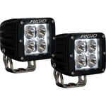 Rigid Industries Driving/Fog Light, LED Bulb, 4 LED Clear Bulb, 3.2 in Square, Set Of 2 - 202053