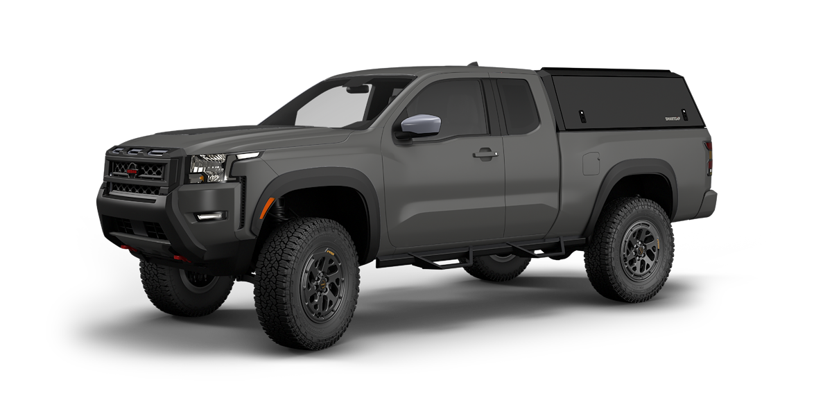 SmartCap Truck Cap, Holds Up To 330 lb When Moving And 770 lb When Parked, Matte Black, Stainless Steel - ED0931-BN