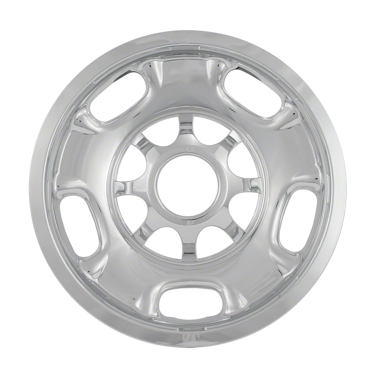 Coast2Coast Wheel Skin, 17 in, 5 Spokes, Chrome, Set Of 4 - IWCIMP84X