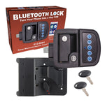 AP Products Entry Door Handle, Keyed-A-Like Entry With Bluetooth And Close Field Technology, Fits 2-3/4 in x 3-3/4 in Opening, Black - 013-5091