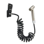 Scanstrut Exterior Shower, Ventura Series, 2.76 in Width x 1-1/2 in Height Cut Out, Black/Silver - SC-V-W1
