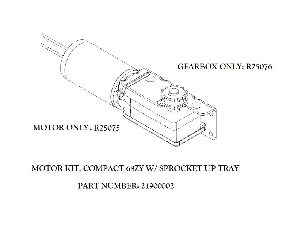 BAL RV Slide Out Motor - 21900002