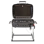 Faulkner Barbeque Grill, 12000 BTU, 21.8 in Height x 23.6 in Width x 17.1 in Depth On Ground, Black - 51307