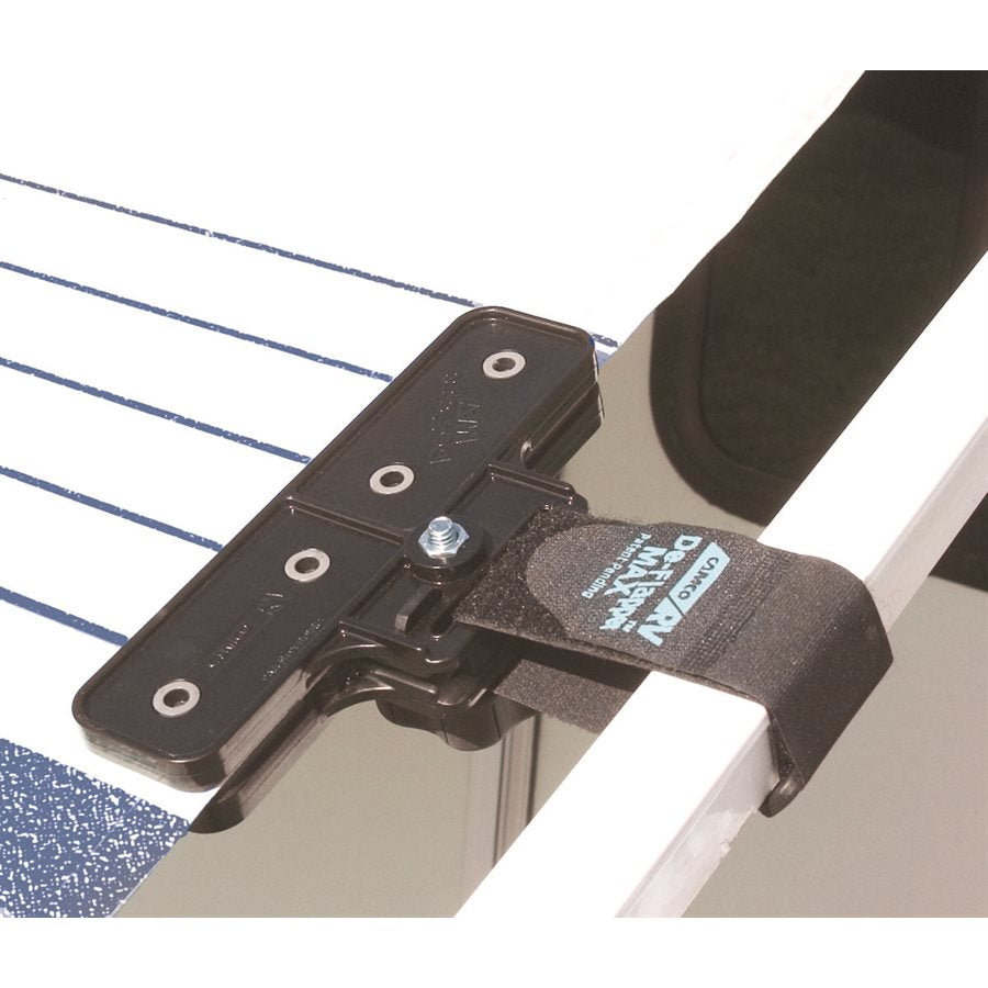 Camco Awning Fabric Clamp, Black, Set Of 2 - 42251