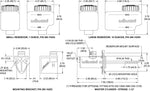 Wilwood Brakes Brake Master Cylinder, 3/4 in Bore Size, Black, Aluminum Body/Plastic Reservoir - 260-10372