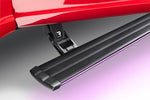 AMP Research Running Board, Textured Powder Coated, Black, Die Cast Aluminum - 76242-01A