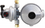 JR Products Propane Regulator, 1/4 in Inverted Flare Inlet x 3/8 in FPT Outlet - 07-30395
