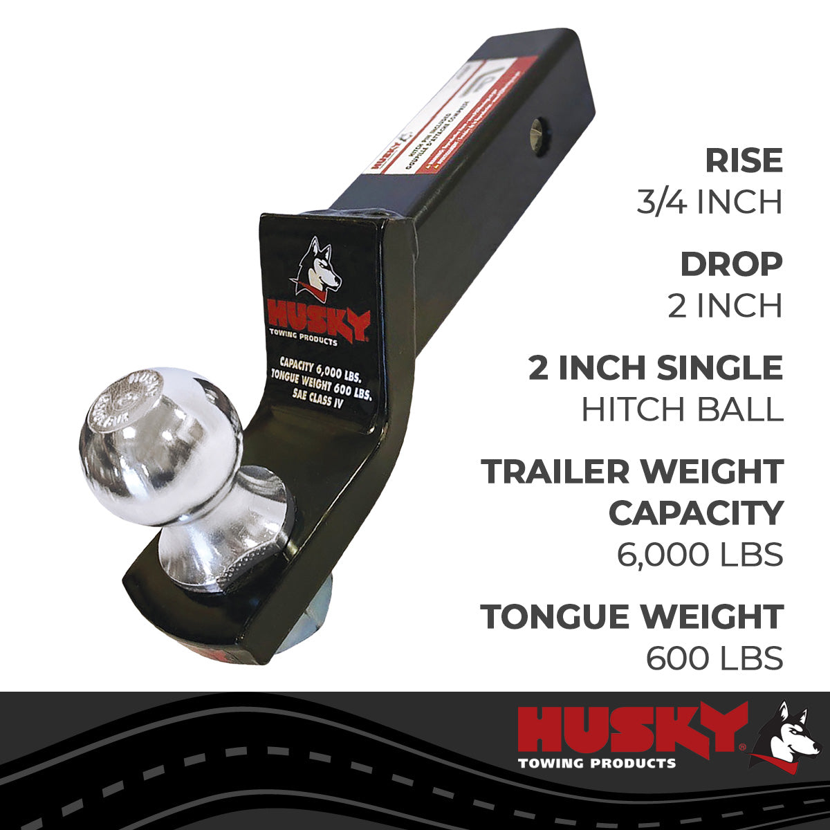 Husky Towing Ball Mounts, Hitch Balls & Shanks 31366 product image 3