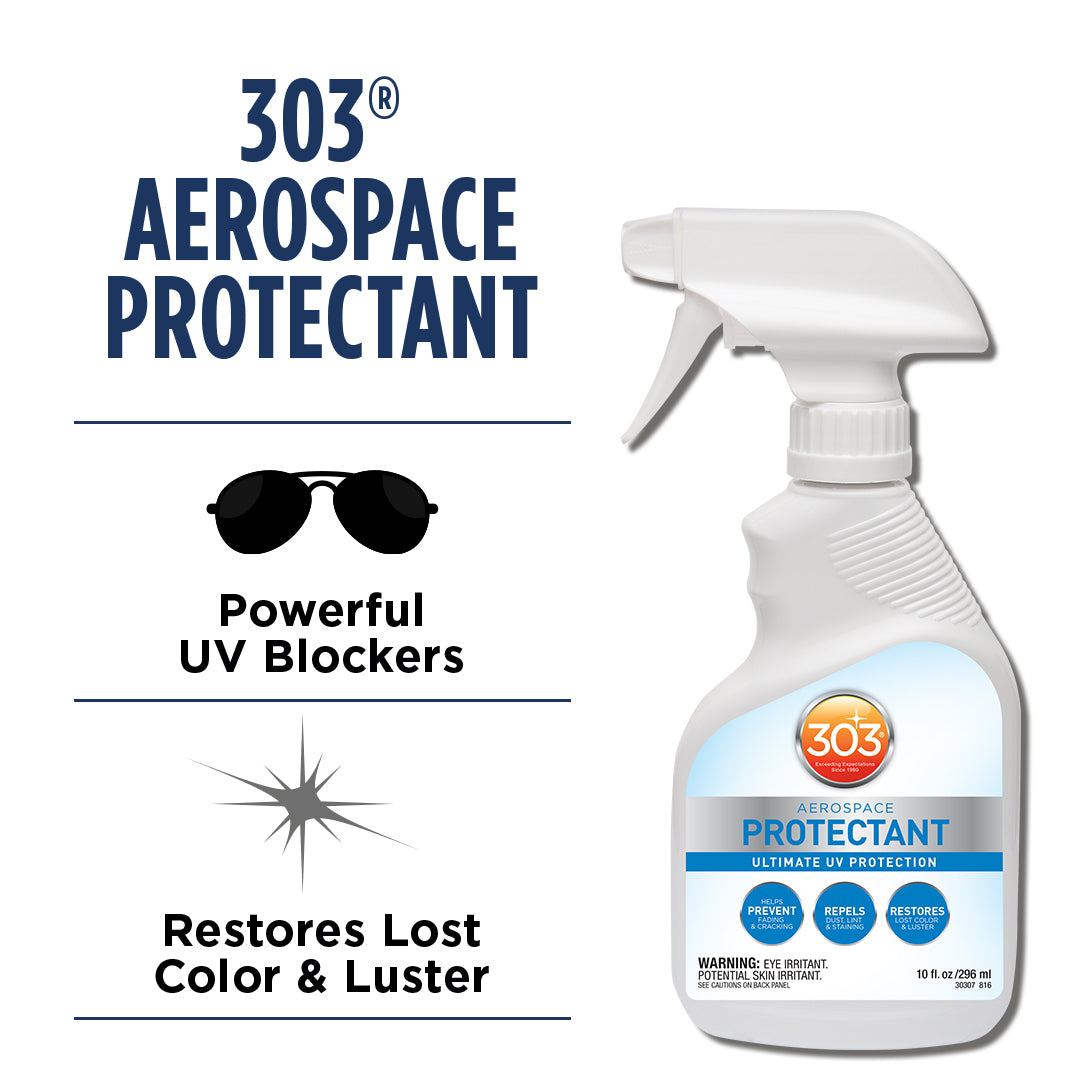 303 Products Inc. Vinyl Protectant, 10 oz Spray Bottle - 30307