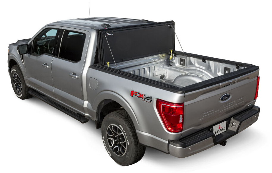 Leer Tonneau Cover, HF350M, 2 Folds/3 Panels, Textured - 631345