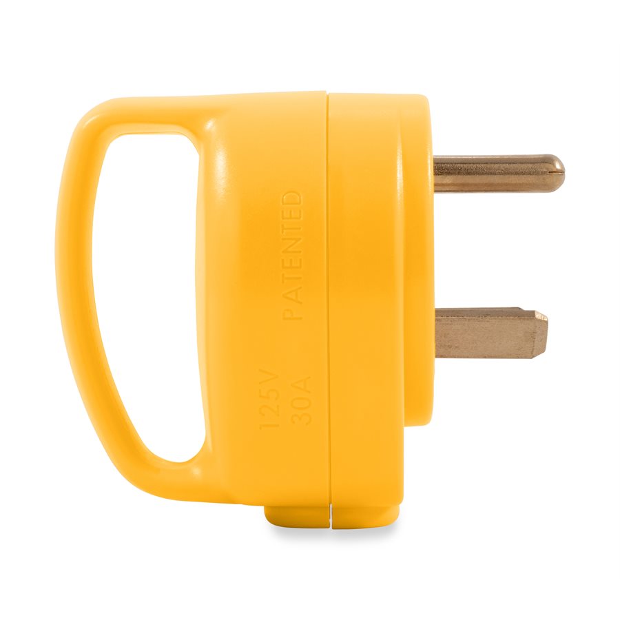 Camco Power Cord Plug End, 30 amp, TT-30P - 55283