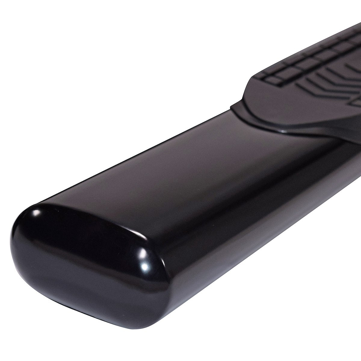 TrailFX Nerf Bar, TFX 6" Oval Bent Side Bars, 6 in Oval Bent Side Bars, Black - A8252B