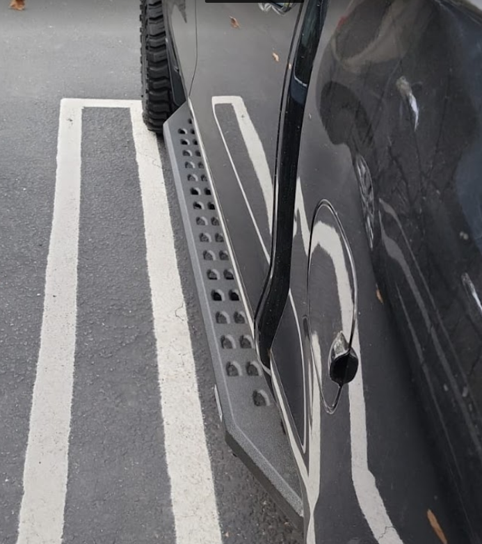 Go Rhino Running Board, RB20, Textured Powder Coated, Black Steel - 69404887PC