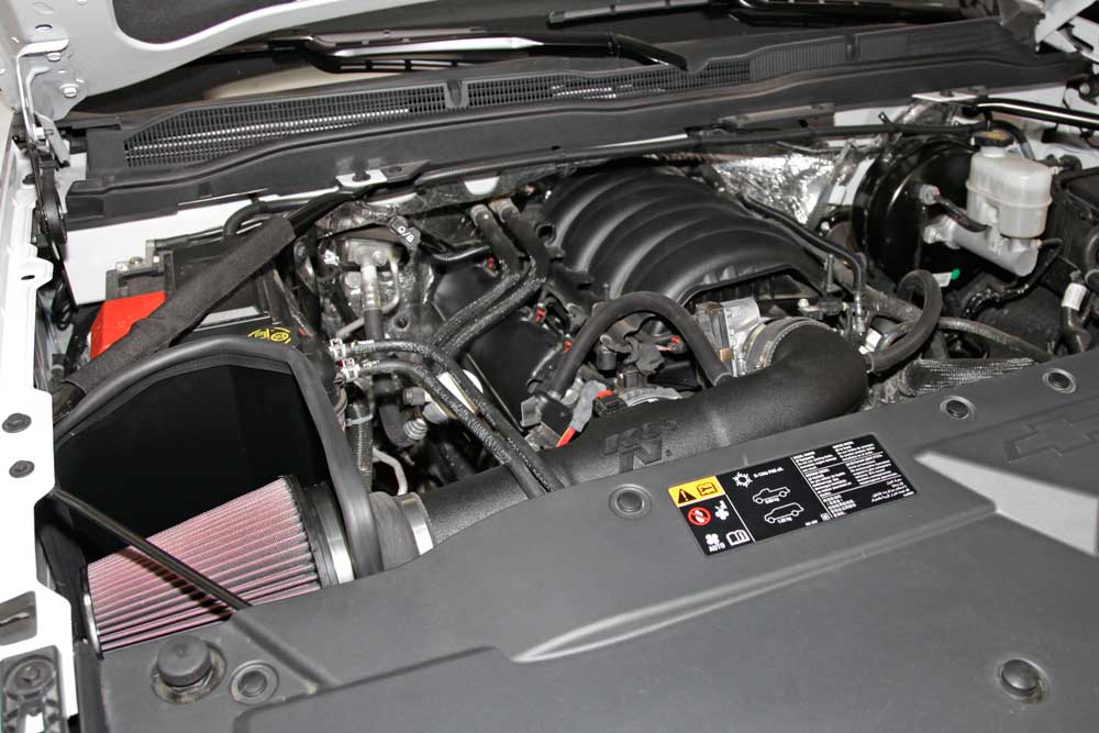 K&N Cold Air Intake, 63 Series AirCharger, Black High Density Polyethylene Tube - 63-3082