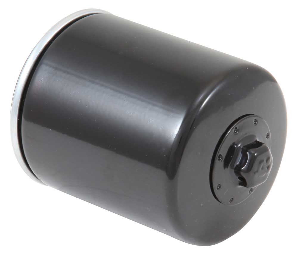 K&N Oil Filter, With 17 Millimeter Removal Nut, 3 in Outside Diameter x 4.063 in Height, Black - KN-171B