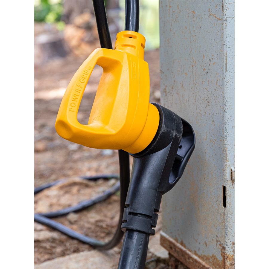 Camco Power Cord Adapter, 30 amp Male To 50 amp Female, 30 amp Dogbone - 55185