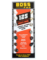 Accumetric Caulk Sealant, BOSS 125 Multi-Seal, Compatible With Vinyl/Aluminum/Steel/Concrete/Wood And Glass, 20 Minutes Tack Free Time - 142899