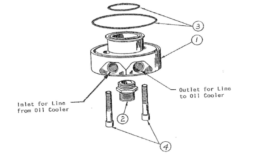 Moroso Oil Filter Adapters and Components 23692 product image 2