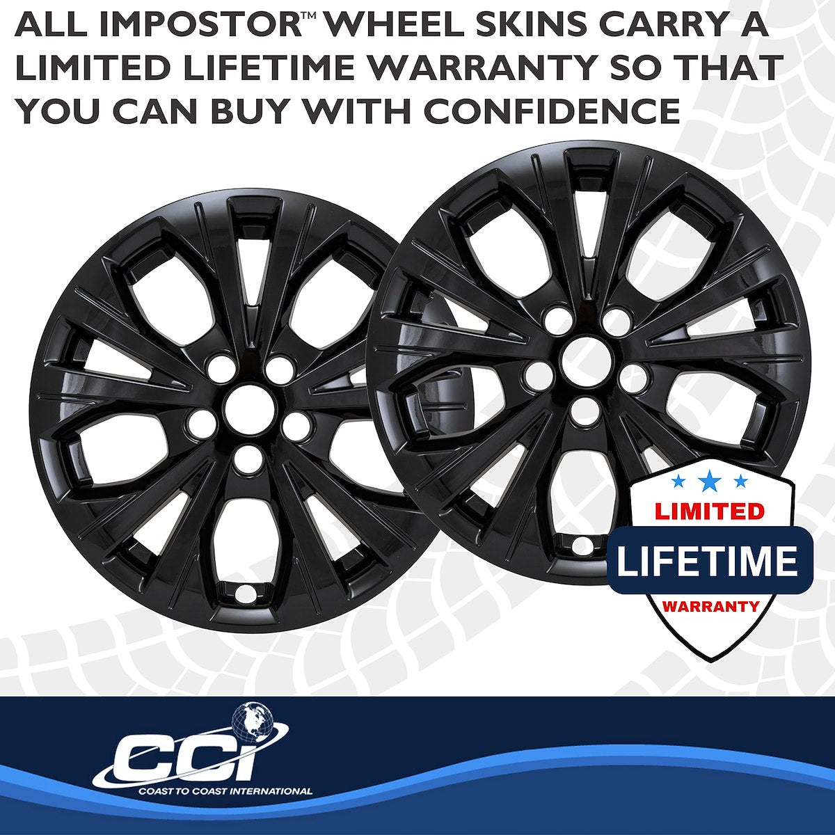 Coast2Coast Wheel Skins & Styled Wheel Covers IMP526BLK product image 5
