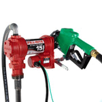 Fill-Rite Liquid Transfer Tank Pump, H Series, Diesel/Gasoline/Kerosene/E15/Biodiesel Up To B20, 12 V DC - FR1210HA1