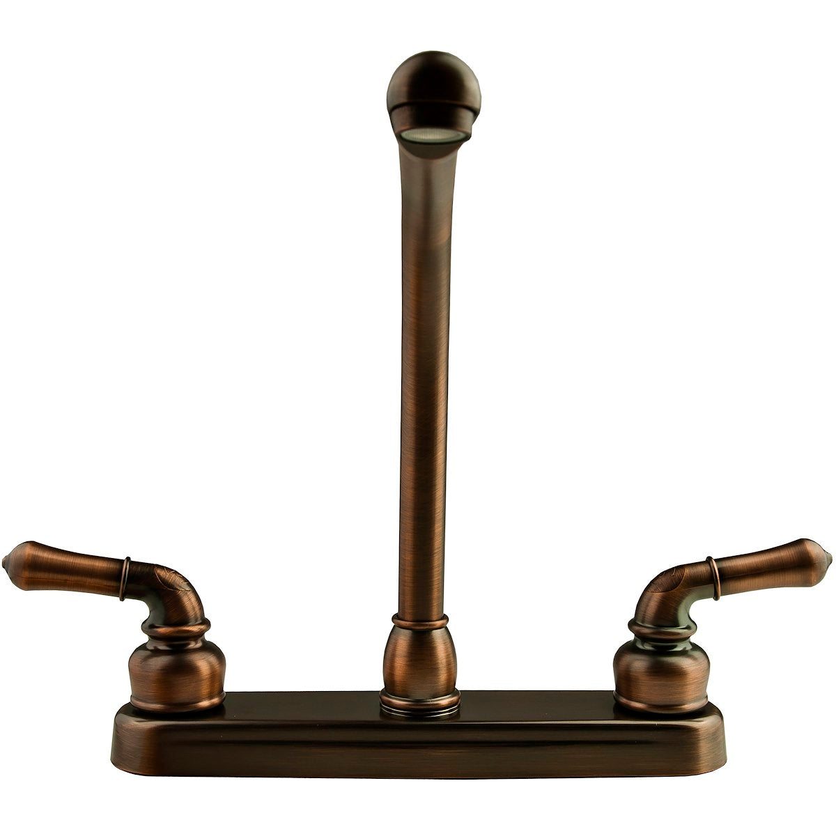Dura Faucet Faucet, Classical Series, 10 in Hi-Rise Classical Spout, 2 Teapot Classical Handle - DF-PK210C-ORB