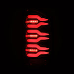 AlphaRex USA Tail Light Assembly, Luxx-Series, LED, Alpha Black Housing, Set Of 2 - 641020