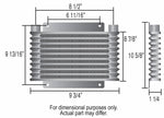Derale Transmission, Oil & Power-Steering Coolers 13614 product image 2