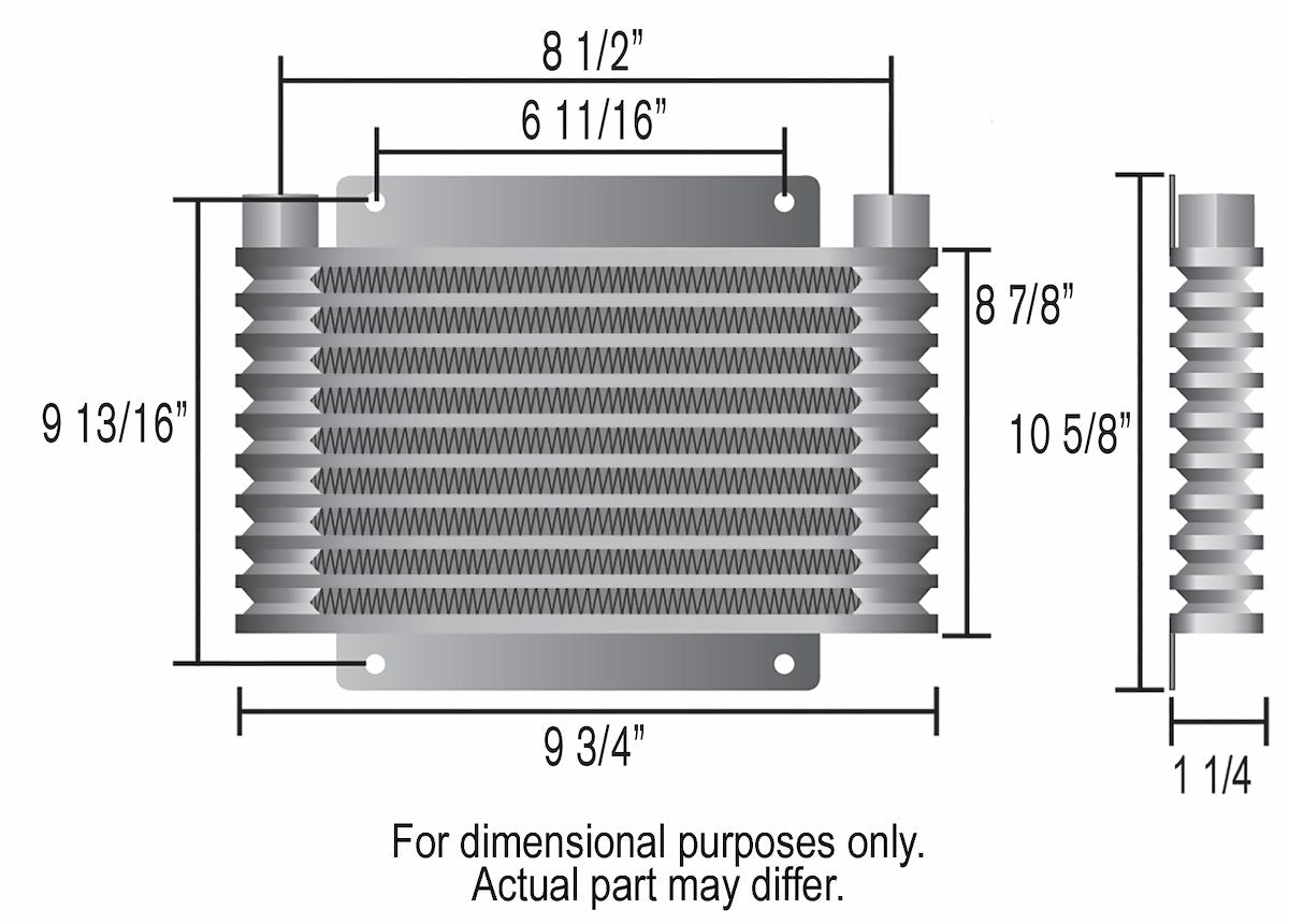Derale Transmission, Oil & Power-Steering Coolers 13614 product image 2
