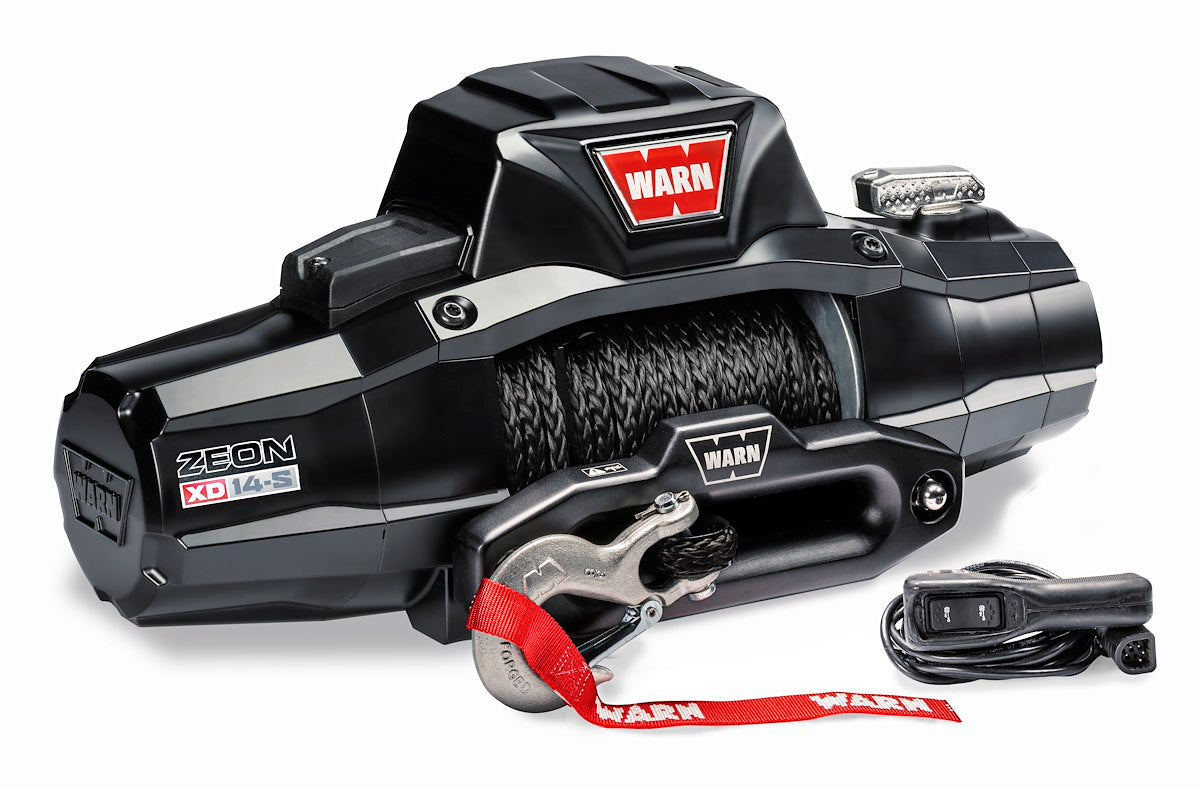 Warn Winch, ZEON XD 14-S, 12 V Electric, 14000 lb Line Pull Capacity - 110014