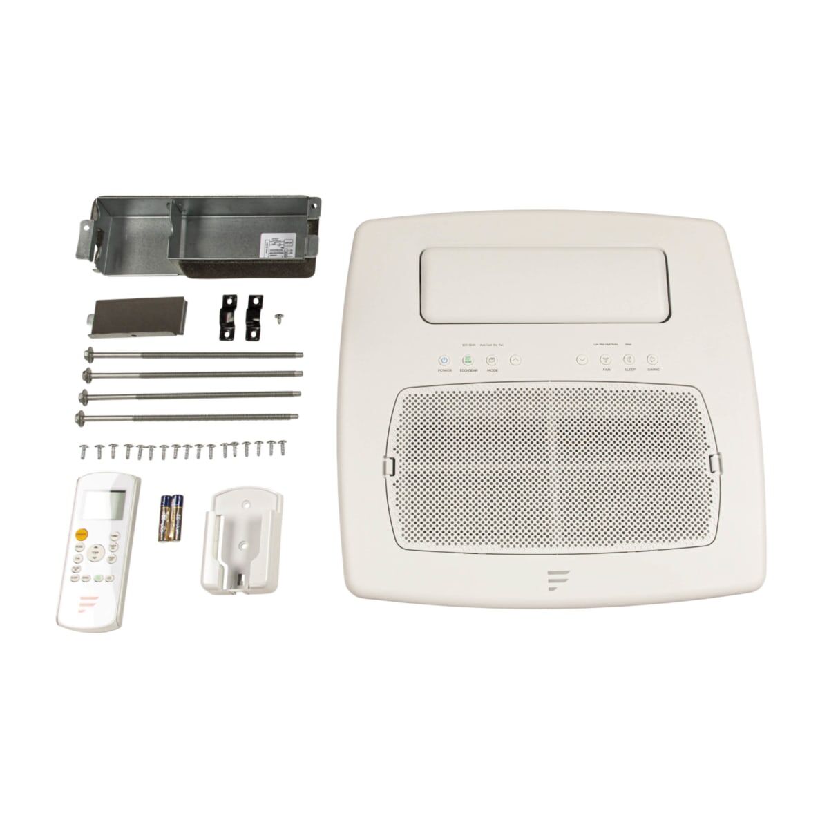 Furrion Air Conditioner Ceiling Assembly, For Use With Furrion 18K Rooftop Air Conditioners, Fits 14 in x 14 in Vent Opening, White - FACT18MA-PS-AM