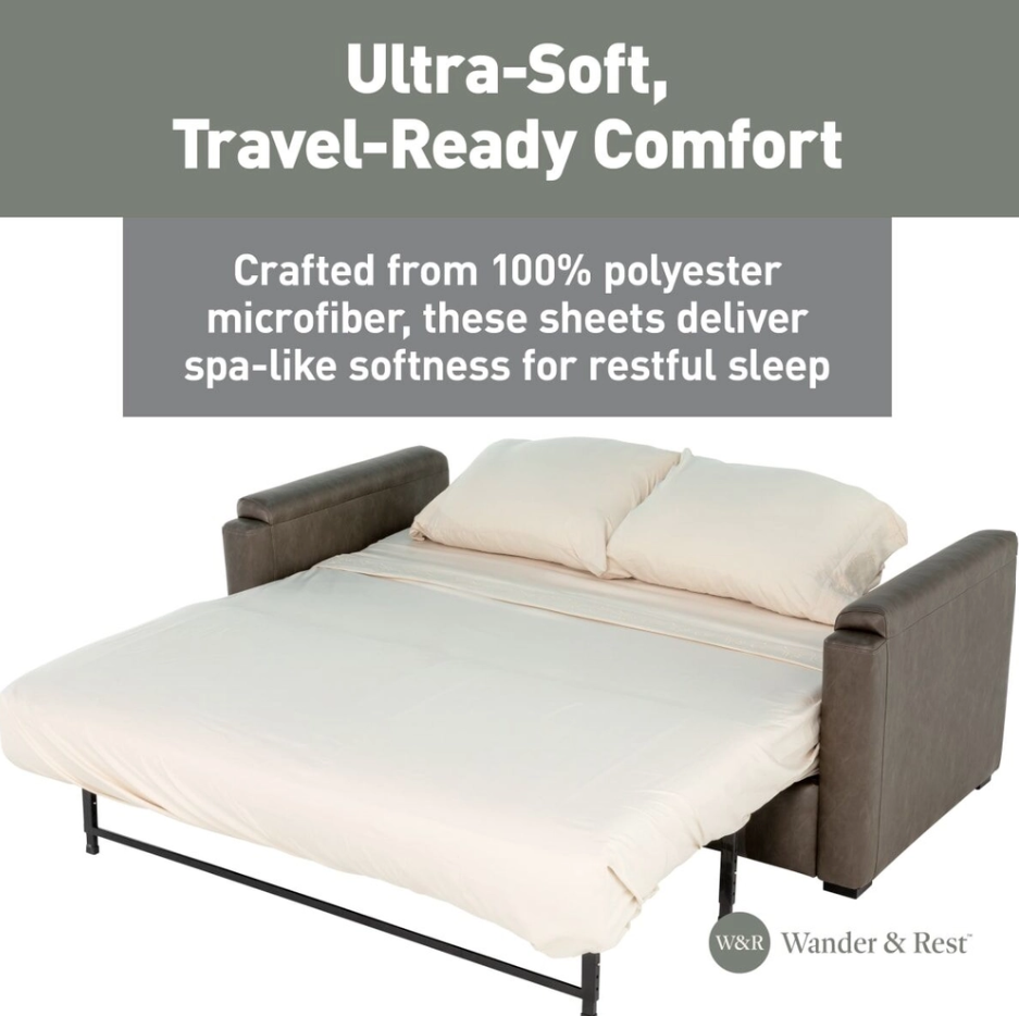 Lippert Bed Sheet, Fits Up To 14 in High Mattress - 2024121144