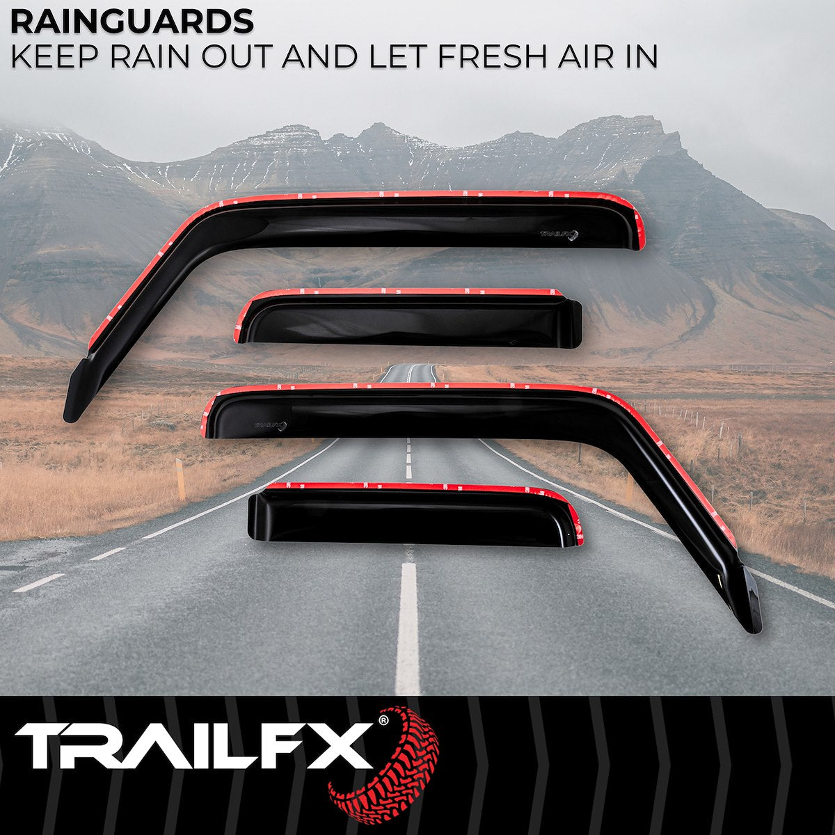 TrailFX Vent Visors 4811IC product image 2