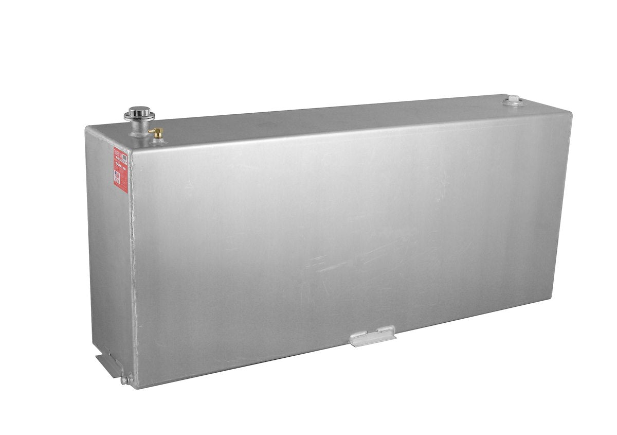 RDS Tanks Liquid Transfer Tank, 90 gal Capacity, 14 in Length x 60 in Width x 26 in Height, Aluminum - 72118