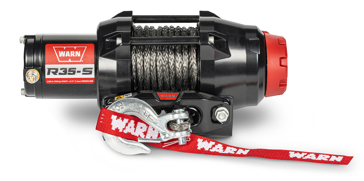 Warn Winch, R35-S Series, 12 V Electric, 3500 lb Line Pull Capacity - 110030