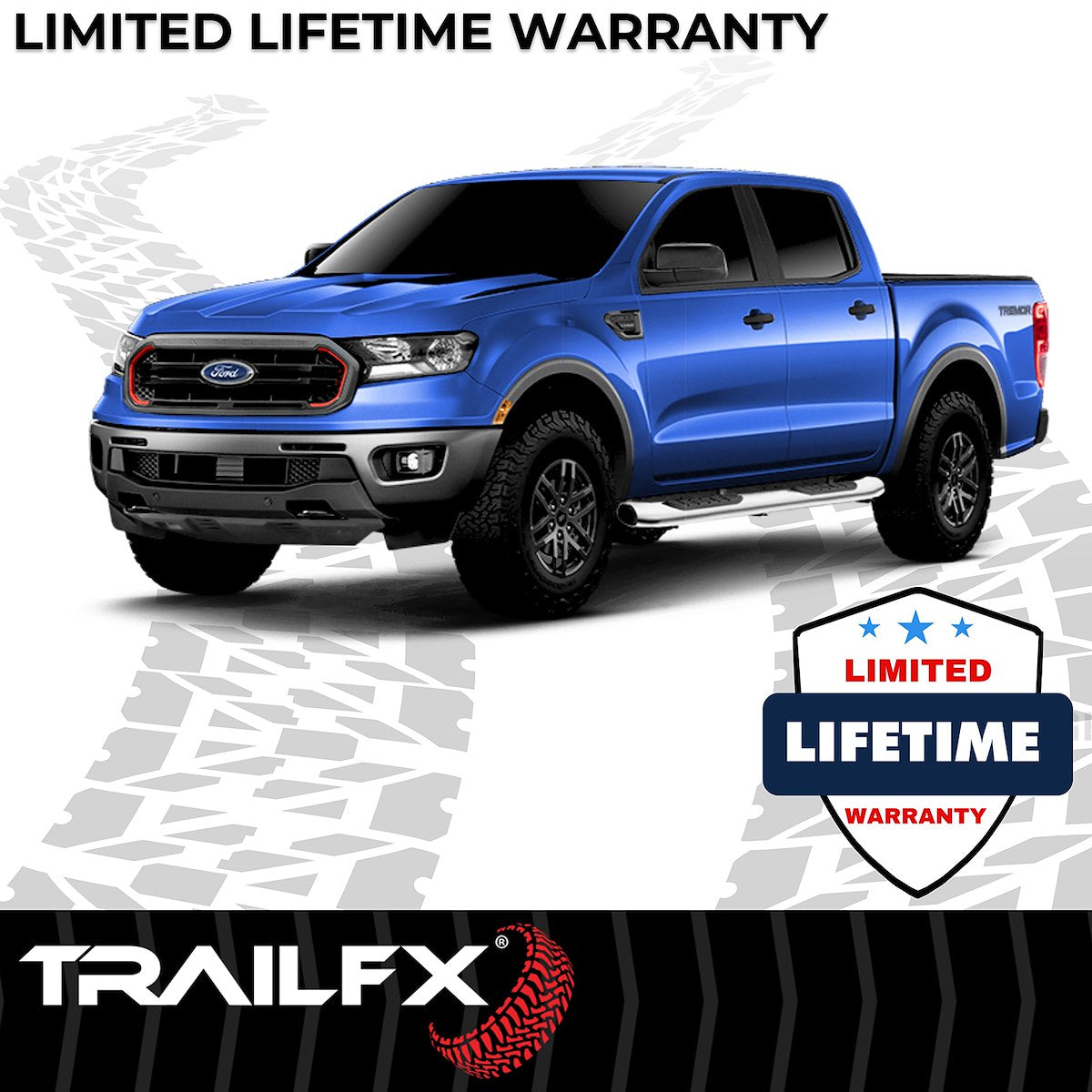 TrailFX Running Boards & Nerf Bars A7092S product image 8