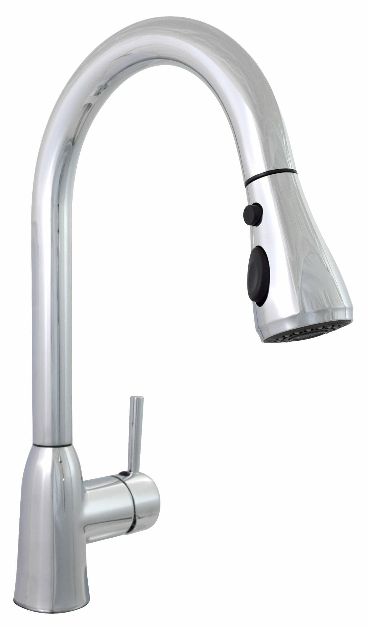 Phoenix Products Faucet, 8 in Deck Mount, Chrome, 1 Hole Or 3 Hole Application - PF231366