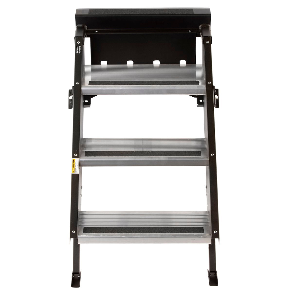 MOR/ryde Entry Step, Gen 2, 3 Manual Folding Steps, Threshold Height Of 34 in To 36 in - STP-207