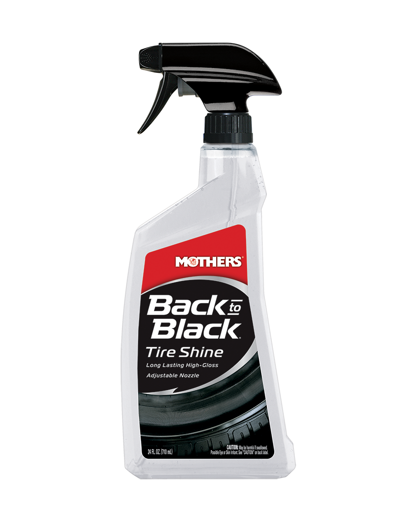 Mothers Tire Dressing, Back To Black, 24 oz Spray Bottle - 06924