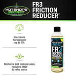 Hot Shot's Secret/ Lubrication Specialties Oil Additive, FR3, Use To Reduce The Friction In Engine, 8 oz Bottle - HSSFR308Z