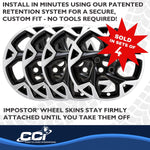 Coast2Coast Wheel Skins & Styled Wheel Covers IMP509XBLK product image 5
