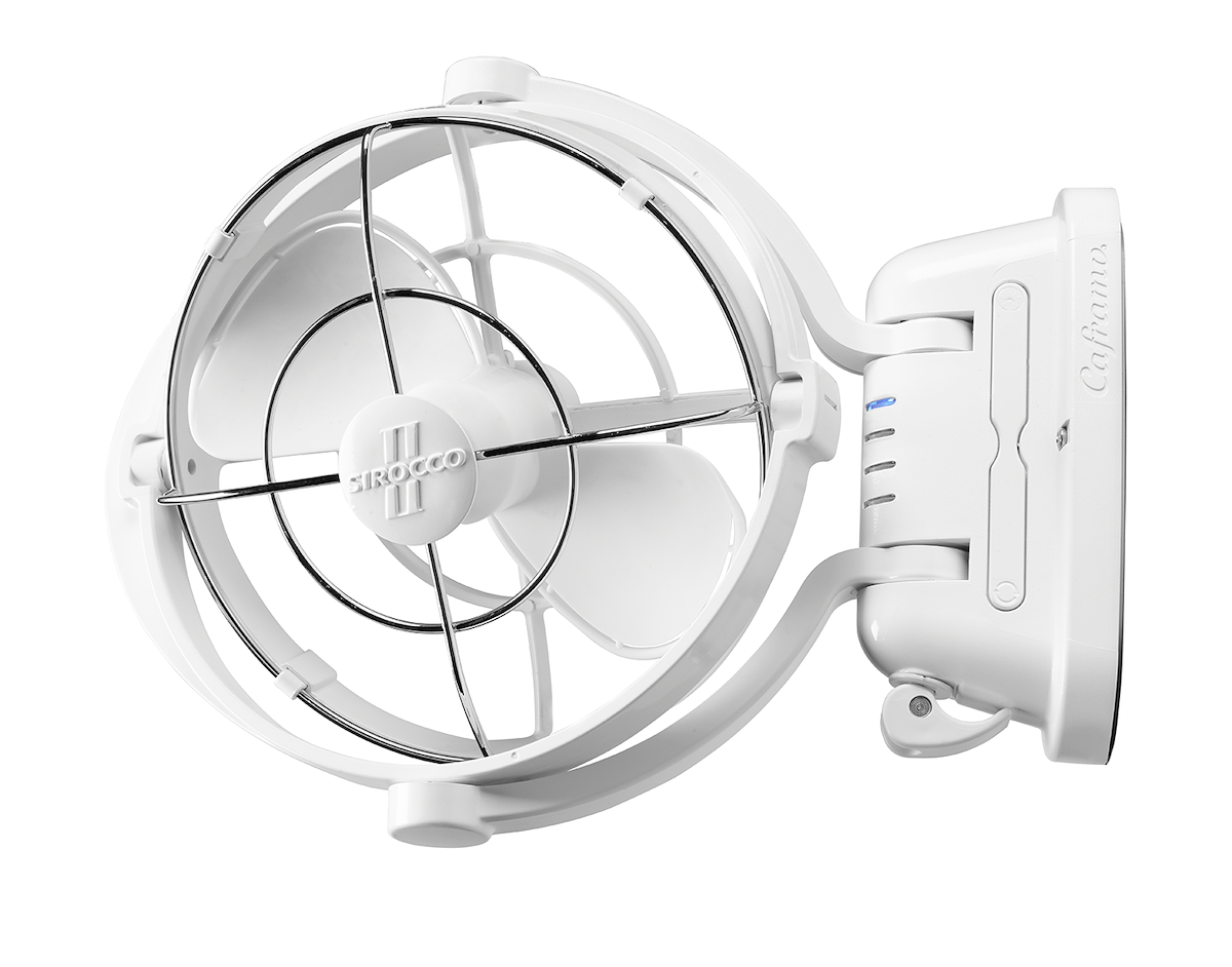 Caframo Limited Fan, 7 in, 3 Speed, 12 V or 24 V - 7010CAWBX