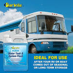 Star Brite Fresh Water System Cleaner, 1 gal Solution Cleans Up To 100 gal Of Water, 1 gal Jug, Pack of 4 - 032300