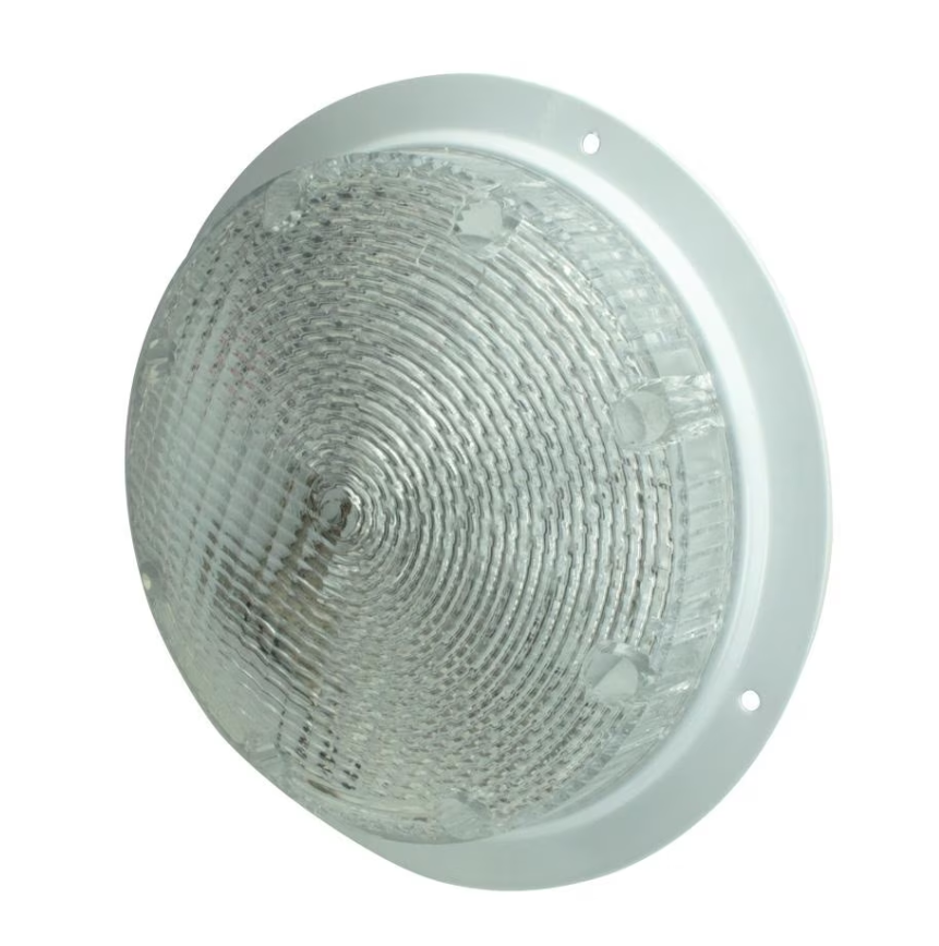 Creative Products Porch Light, Incandescent Bulb, 12 V, 8-3/4 in Diameter x 2 in Depth - CMD-007-42
