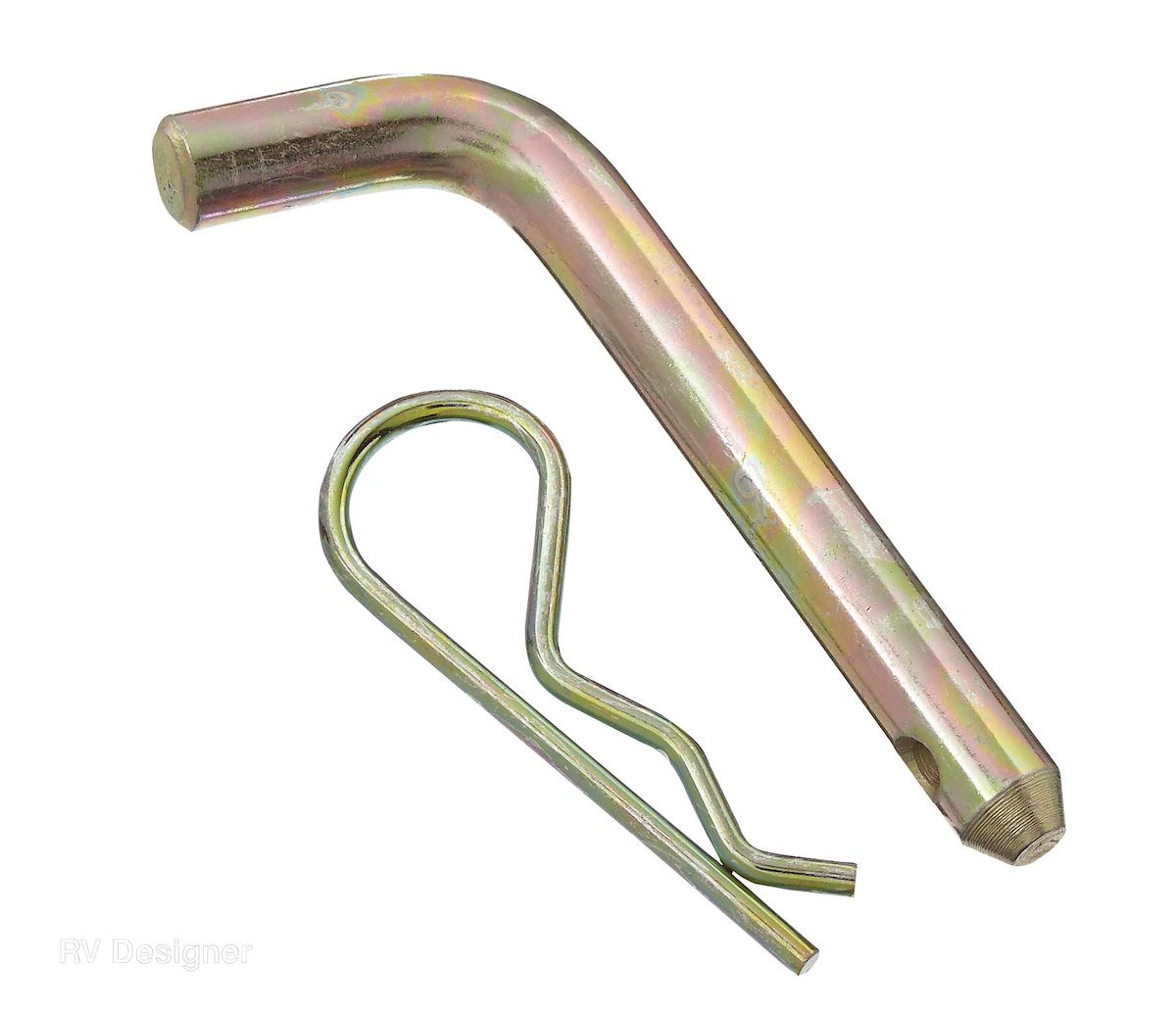 RV Designer Trailer Hitch Pin, 1/2 in Diameter - H416