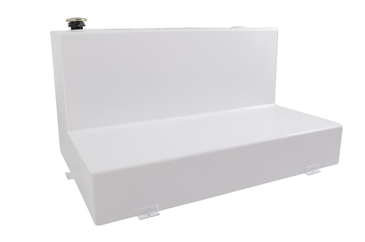 Dee Zee Liquid Transfer Tank, 92 gal Capacity, 32-3/4 in Length x 46-3/4 in Width x 25-1/2 in Height, White Textured Powder Coated Steel - DZ92747S